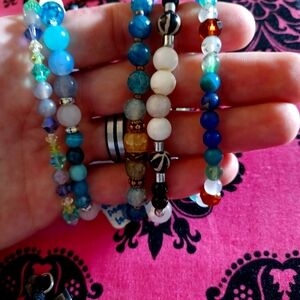 Homemade bracelet end necklace any size any color